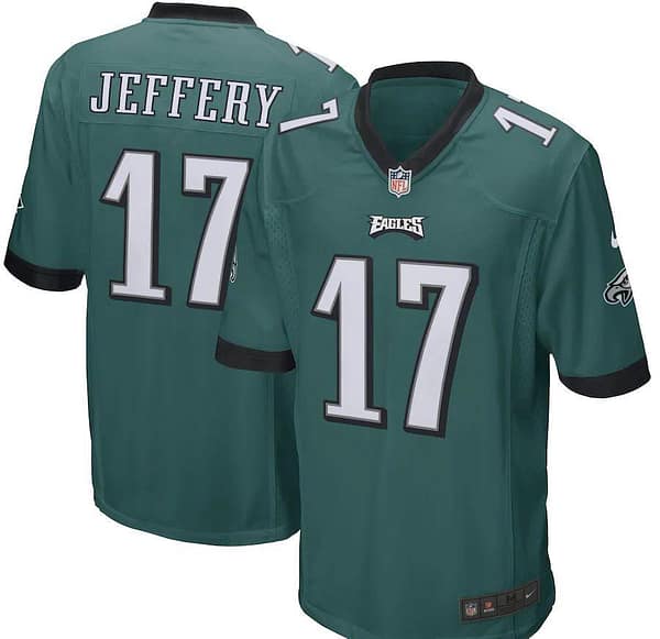 Men's Alshon Jeffery Green Player Limited Team Jersey