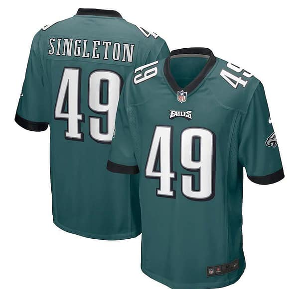 Men's Alex Singleton Midnight Green Player Limited Team Jersey