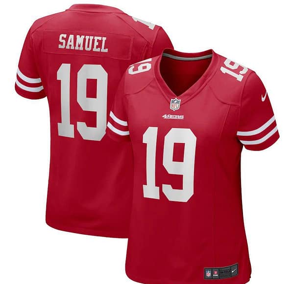 Women's Deebo Samuel Red Player Limited Team Jersey