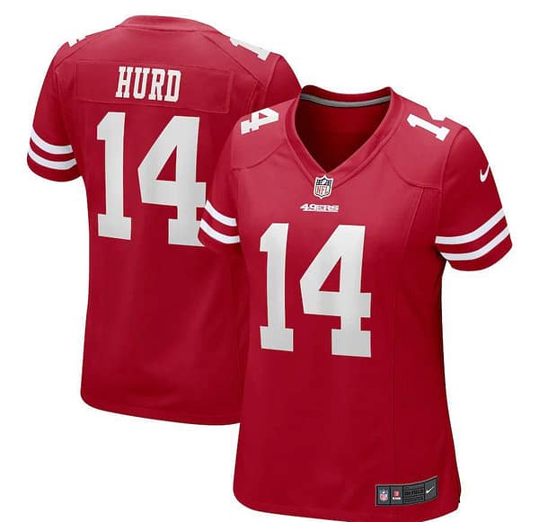 Women's Jalen Hurd Scarlet Player Limited Team Jersey