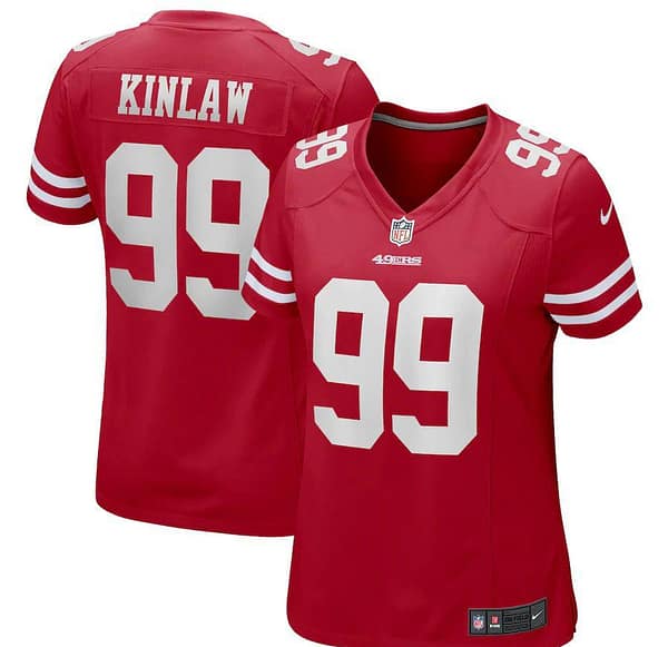 Women's Javon Kinlaw Scarlet Player Limited Team Jersey