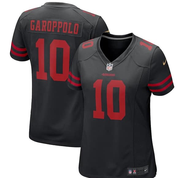 Women's Jimmy Garoppolo Black Player Limited Team Jersey