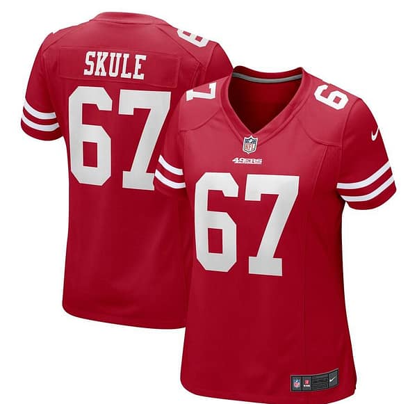 Women's Justin Skule Scarlet Player Limited Team Jersey