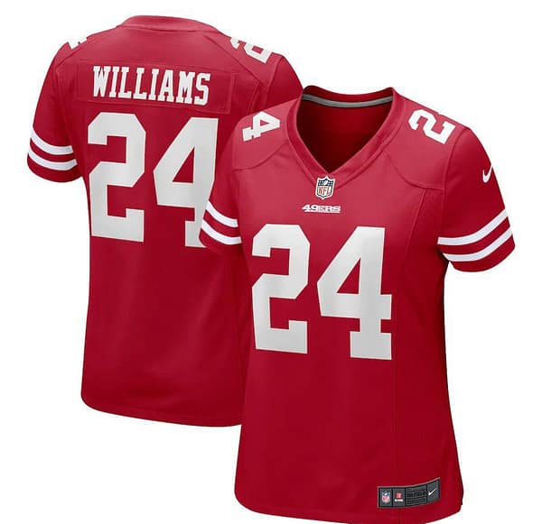 Women's K'Waun Williams Scarlet Player Limited Team Jersey
