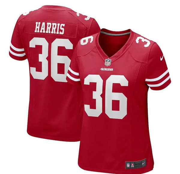 Women's Marcell Harris Scarlet Player Limited Team Jersey