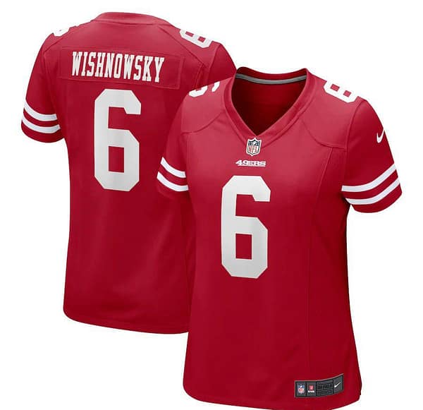 Women's Mitch Wishnowsky Scarlet Player Limited Team Jersey