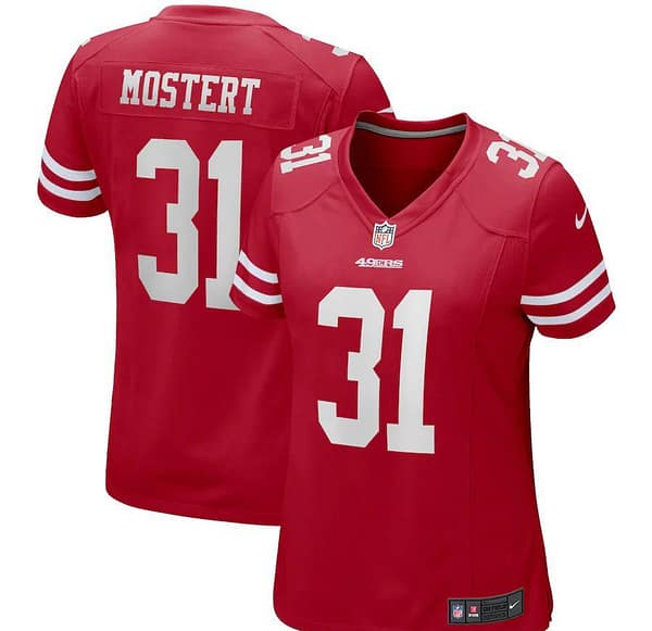 Women's Raheem Mostert Red Player Limited Team Jersey