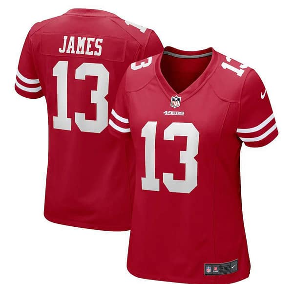 Women's Richie James Scarlet Player Limited Team Jersey