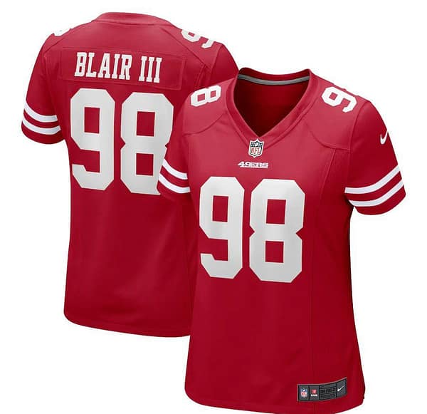 Women's Ronald Blair III Scarlet Player Limited Team Jersey
