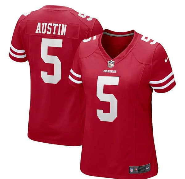 Women's Tavon Austin Scarlet Player Limited Team Jersey