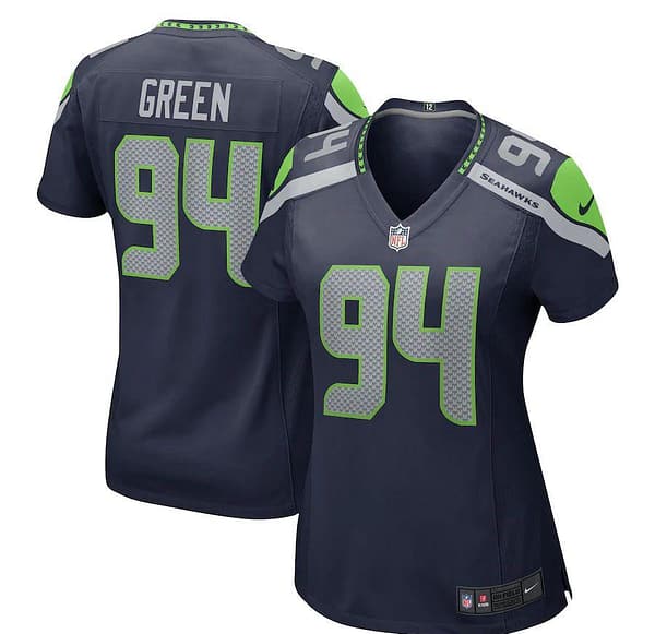 Women's Rasheem Green College Navy Player Limited Team Jersey