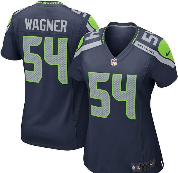 Women's Bobby Wagner College Navy Player Limited Team Jersey