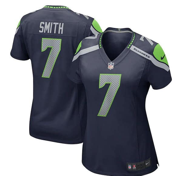Women's Geno Smith College Navy Player Limited Team Jersey
