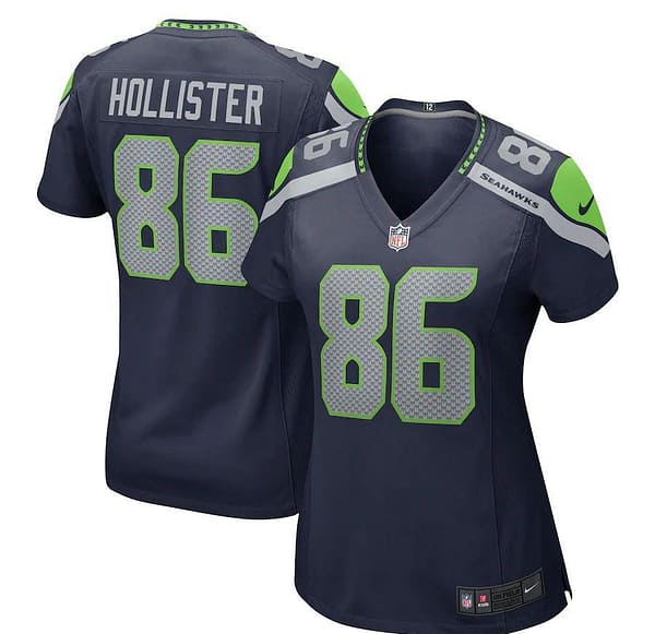 Women's Jacob Hollister College Navy Player Limited Team Jersey