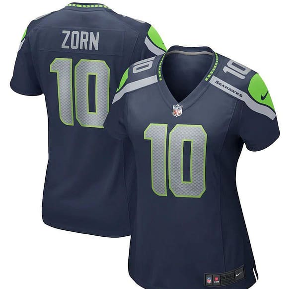 Women's Jim Zorn College Navy Retired Player Limited Team Jersey