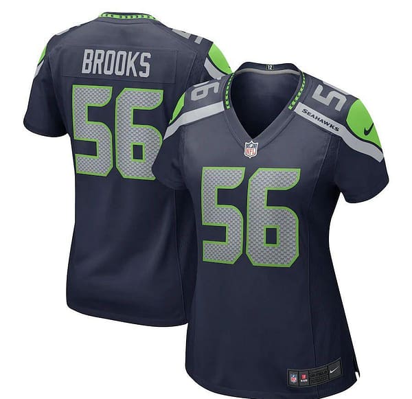 Women's Jordyn Brooks College Navy Player Limited Team Jersey