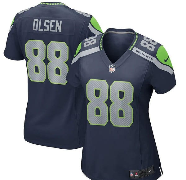 Women's Greg Olsen College Navy Player Limited Team Jersey