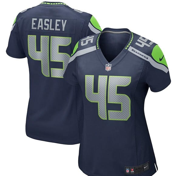 Women's Kenny Easley College Navy Retired Player Limited Team Jersey