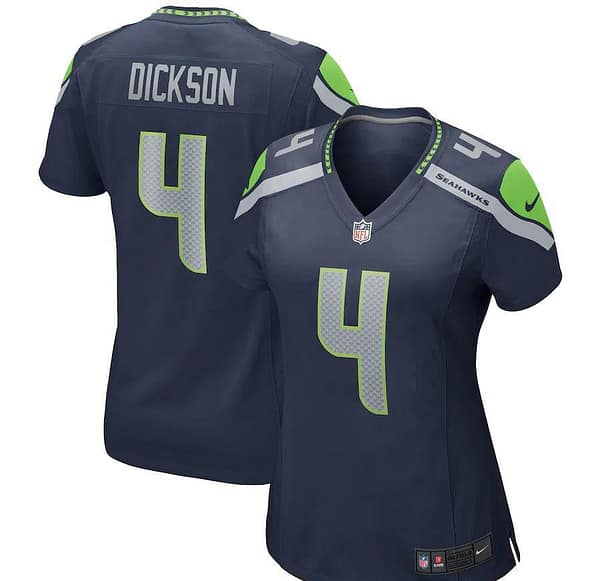 Women's Michael Dickson Navy Player Limited Team Jersey