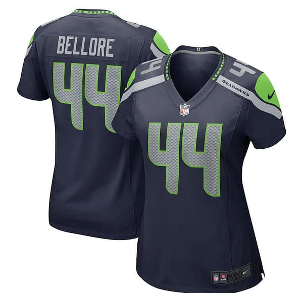 Women's Nick Bellore College Navy Player Limited Team Jersey