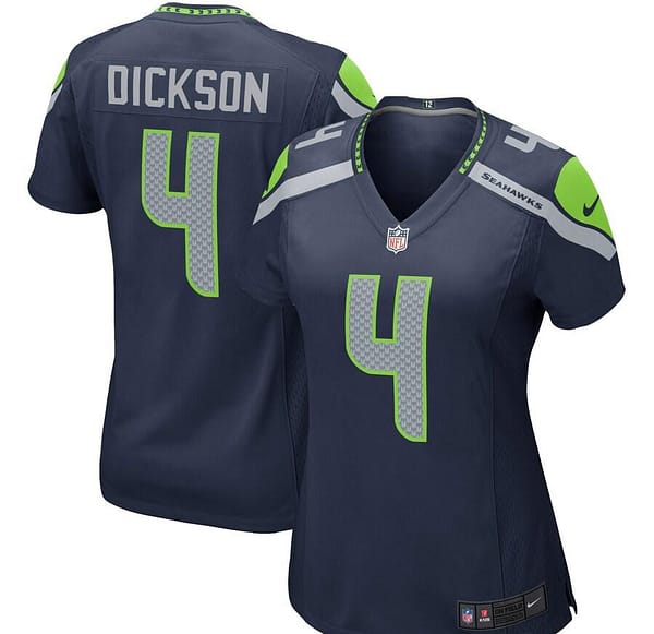 Women's Michael Dickson Navy Player Limited Team Jersey