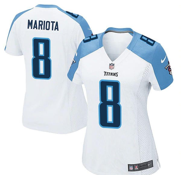 Women's Marcus Mariota White 2015 Player Limited Team Jersey
