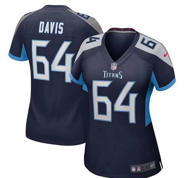 Women's Nate Davis Navy Player Limited Team Jersey