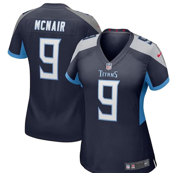 Women's Steve McNair Navy Retired Player Limited Team Jersey