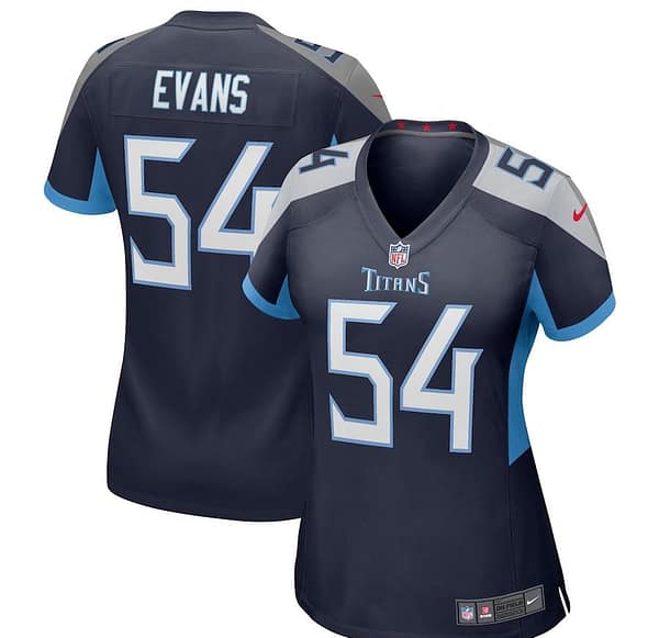 Women's Rashaan Evans Navy Player Limited Team Jersey