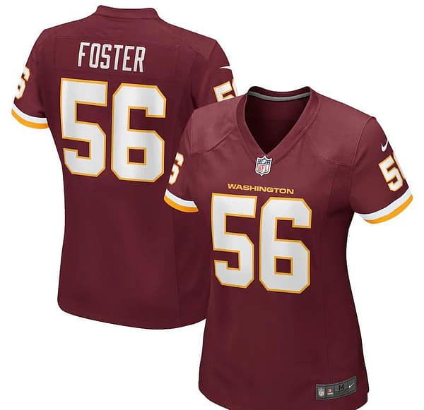 Women's Reuben Foster Burgundy Player Limited Team Jersey