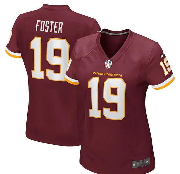 Women's Robert Foster Burgundy Player Limited Team Jersey