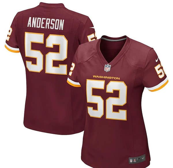 Women's Ryan Anderson Burgundy Player Limited Team Jersey