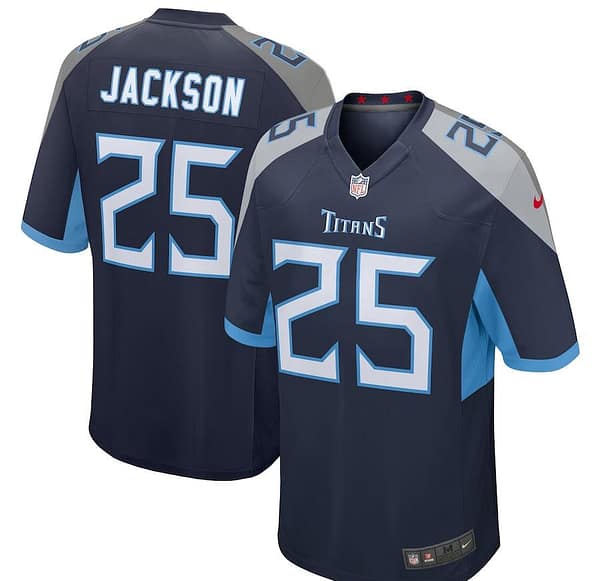 Men's Adoree' Jackson Navy Player Limited Team Jersey