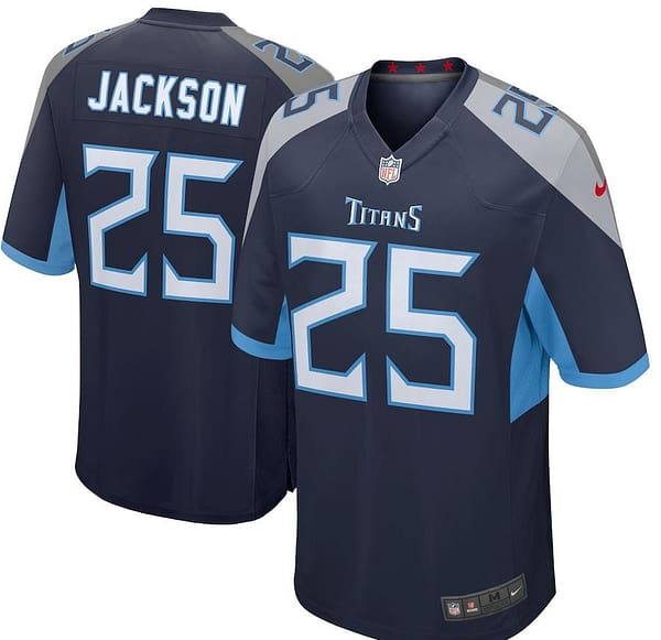Men's Adoree' Jackson Navy Player Limited Team Jersey
