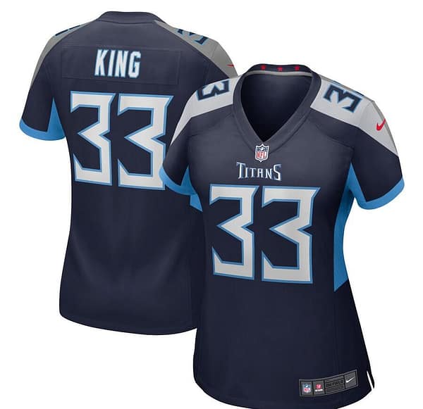 Women's Desmond King Navy Player Limited Team Jersey
