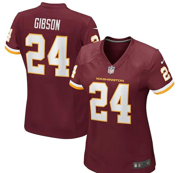 Women's Antonio Gibson Burgundy Player Limited Team Jersey