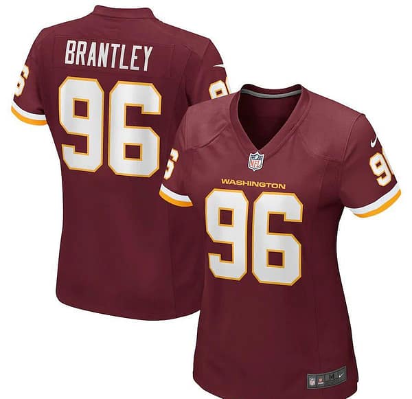 Women's Caleb Brantley Burgundy Player Limited Team Jersey
