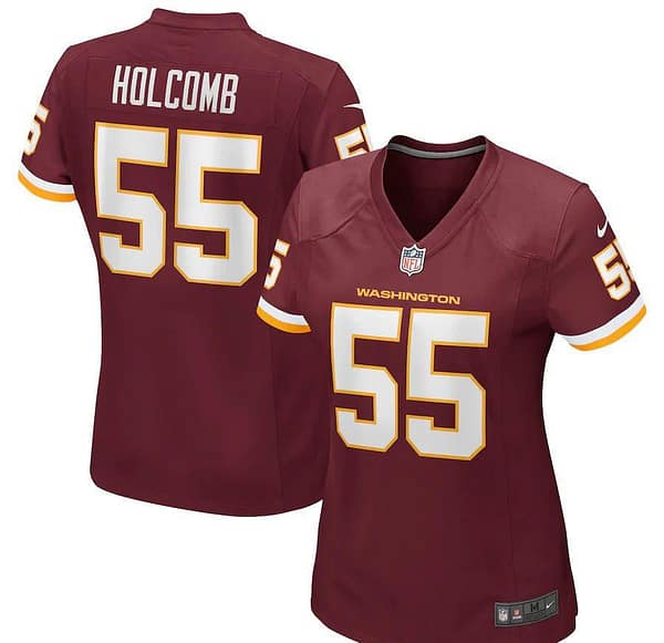 Women's Cole Holcomb Burgundy Player Limited Team Jersey