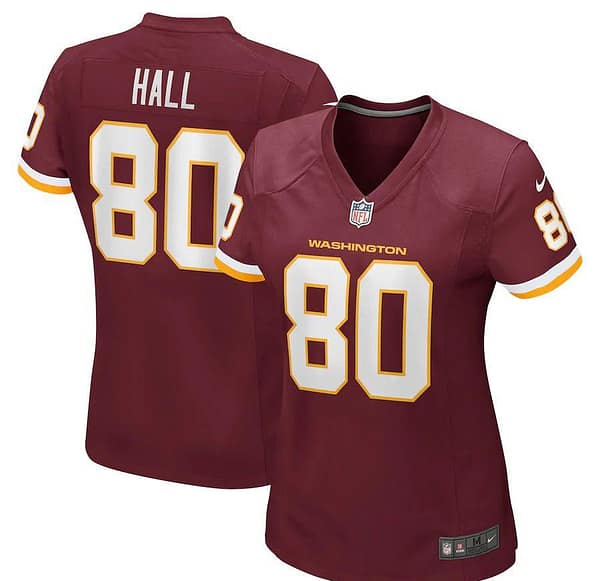 Women's Emanuel Hall Burgundy Player Limited Team Jersey