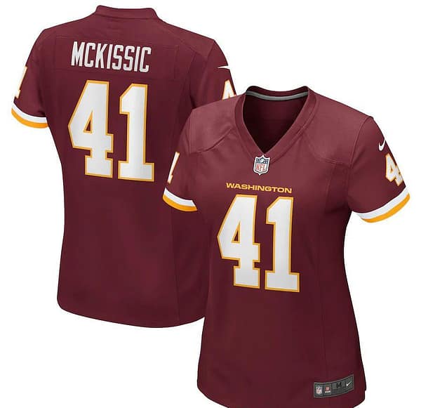 Women's J.D. McKissic Burgundy Player Limited Team Jersey