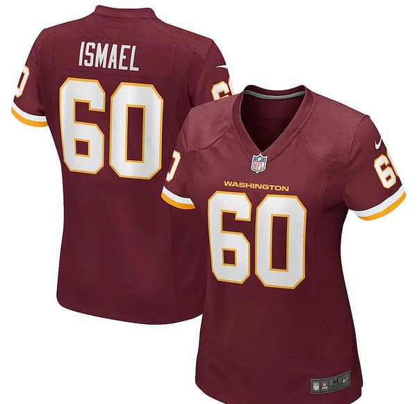 Women's Keith Ismael Burgundy Player Limited Team Jersey
