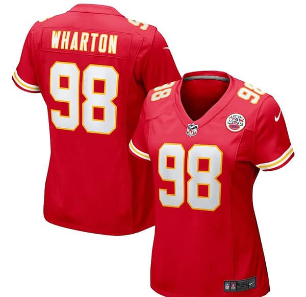 Women's Tershawn Wharton Red Player Limited Team Jersey