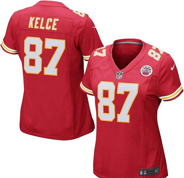 Women's Travis Kelce Red Player Limited Team Jersey