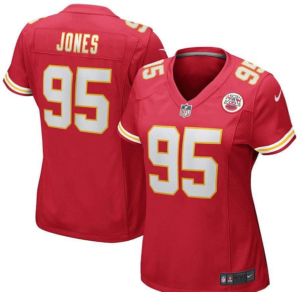 Women's Chris Jones Red Player Limited Team Jersey