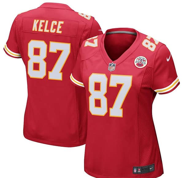 Women's Travis Kelce Red Player Limited Team Jersey
