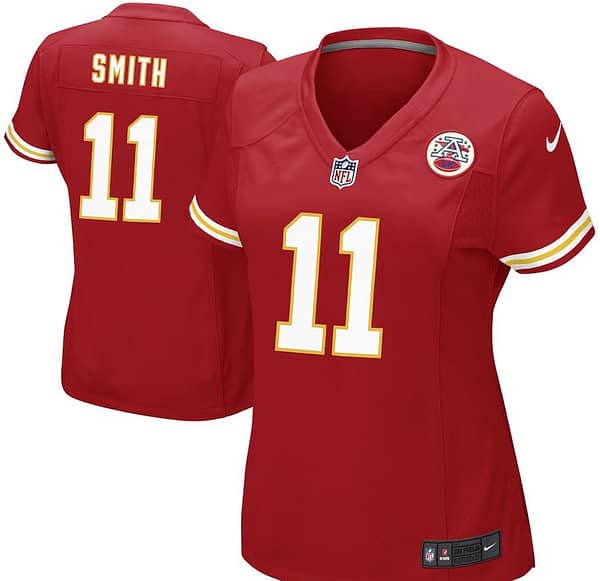 Women's Alex Smith Red Player Limited Team Jersey