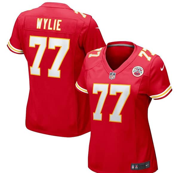 Women's Andrew Wylie Red Player Limited Team Jersey