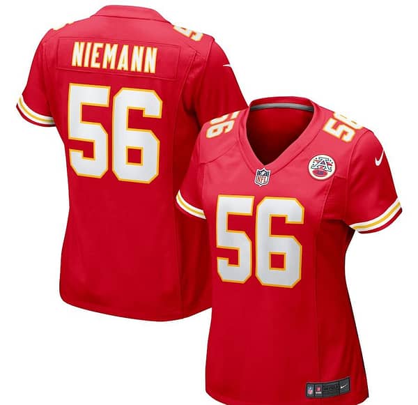 Women's Ben Niemann Red Player Limited Team Jersey