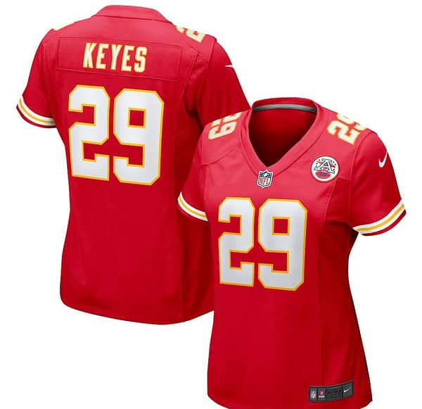 Women's Bopete Keyes Red Player Limited Team Jersey
