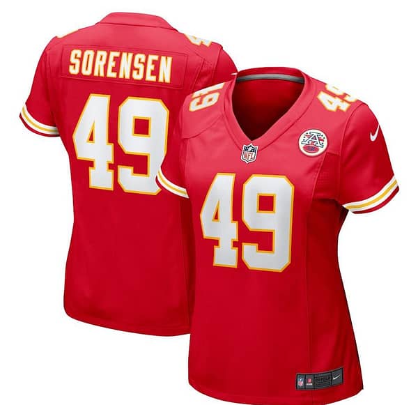 Women's Daniel Sorensen Red Player Limited Team Jersey